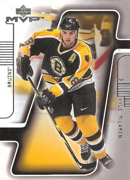 #15 Kyle McLaren - Boston Bruins - 2001-02 Upper Deck MVP Hockey
