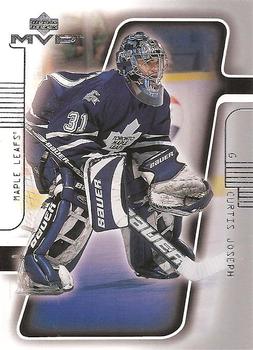 #175 Curtis Joseph - Toronto Maple Leafs - 2001-02 Upper Deck MVP Hockey