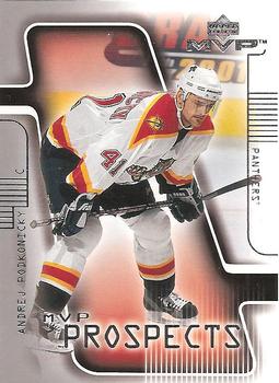 #202 Andrej Podkonicky - Florida Panthers - 2001-02 Upper Deck MVP Hockey