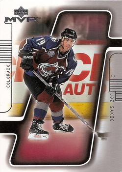 #43 Joe Sakic - Colorado Avalanche - 2001-02 Upper Deck MVP Hockey
