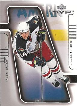 #56 Tyler Wright - Columbus Blue Jackets - 2001-02 Upper Deck MVP Hockey