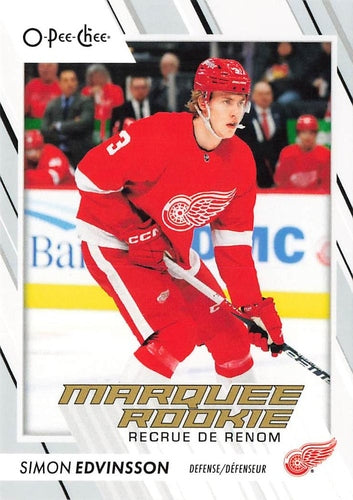 #563 Simon Edvinsson - Detroit Red Wings - 2023-24 O-Pee-Chee Hockey