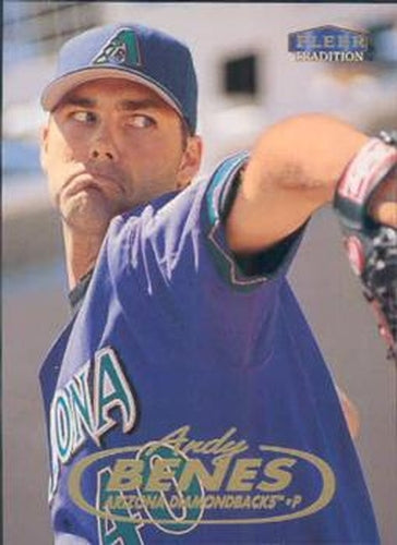 #564 Andy Benes - Arizona Diamondbacks - 1998 Fleer Tradition Baseball