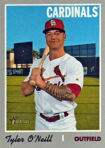 #564 Tyler O'Neill - St. Louis Cardinals - 2019 Topps Heritage Baseball