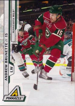 #103 Andrew Brunette - Minnesota Wild - 2010-11 Panini Pinnacle Hockey