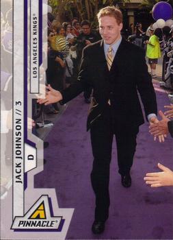 #108 Jack Johnson - Los Angeles Kings - 2010-11 Panini Pinnacle Hockey