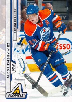 #124 Ales Hemsky - Edmonton Oilers - 2010-11 Panini Pinnacle Hockey