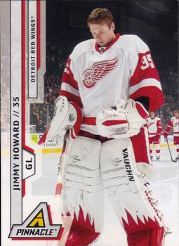 #130 Jimmy Howard - Detroit Red Wings - 2010-11 Panini Pinnacle Hockey