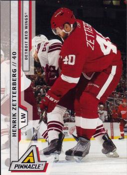 #131 Henrik Zetterberg - Detroit Red Wings - 2010-11 Panini Pinnacle Hockey