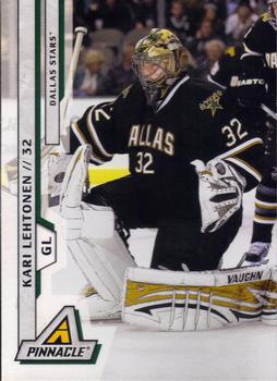 #134 Kari Lehtonen - Dallas Stars - 2010-11 Panini Pinnacle Hockey
