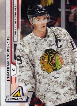 #157 Jonathan Toews - Chicago Blackhawks - 2010-11 Panini Pinnacle Hockey