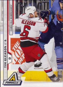 #161 Tim Gleason - Carolina Hurricanes - 2010-11 Panini Pinnacle Hockey