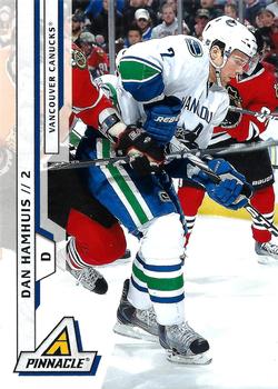 #12 Dan Hamhuis - Vancouver Canucks - 2010-11 Panini Pinnacle Hockey