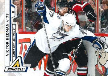 #23 Victor Hedman - Tampa Bay Lightning - 2010-11 Panini Pinnacle Hockey
