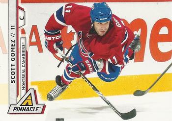 #92 Scott Gomez - Montreal Canadiens - 2010-11 Panini Pinnacle Hockey