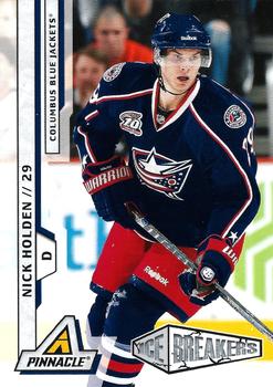 #228 Nick Holden - Columbus Blue Jackets - 2010-11 Panini Pinnacle Hockey