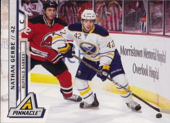 #178 Nathan Gerbe - Buffalo Sabres - 2010-11 Panini Pinnacle Hockey