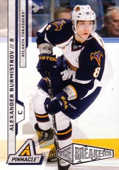 #207 Alexander Burmistrov - Atlanta Thrashers - 2010-11 Panini Pinnacle Hockey