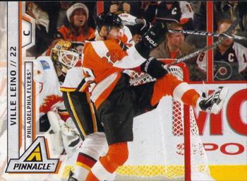 #54 Ville Leino - Philadelphia Flyers - 2010-11 Panini Pinnacle Hockey
