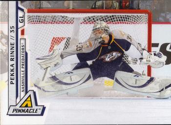 #86 Pekka Rinne - Nashville Predators - 2010-11 Panini Pinnacle Hockey