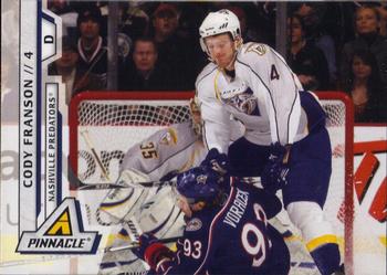 #90 Cody Franson - Nashville Predators - 2010-11 Panini Pinnacle Hockey