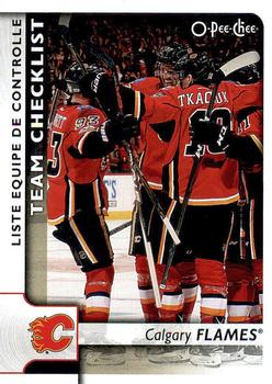 #565 Calgary Flames - Calgary Flames - 2017-18 O-Pee-Chee Hockey