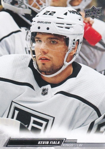 #566 Kevin Fiala - Los Angeles Kings - 2022-23 Upper Deck Hockey