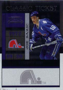 #110 Joe Sakic - Quebec Nordiques - 2010-11 Playoff Contenders Hockey