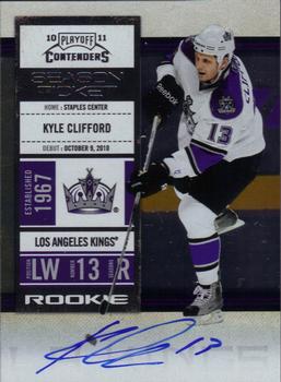 #139 Kyle Clifford - Los Angeles Kings - 2010-11 Playoff Contenders Hockey