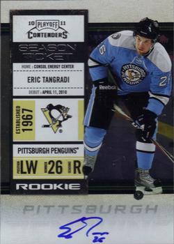 #157 Eric Tangradi - Pittsburgh Penguins - 2010-11 Playoff Contenders Hockey