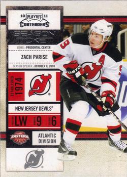 #51 Zach Parise - New Jersey Devils - 2010-11 Playoff Contenders Hockey