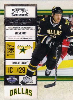 #66 Steve Ott - Dallas Stars - 2010-11 Playoff Contenders Hockey