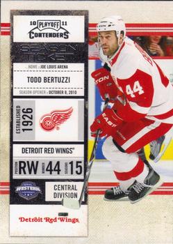 #86 Todd Bertuzzi - Detroit Red Wings - 2010-11 Playoff Contenders Hockey