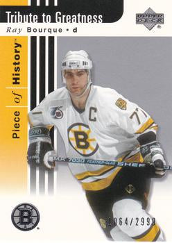 #118 Ray Bourque - Boston Bruins - 2002-03 Upper Deck Piece of History Hockey