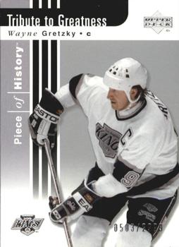 #110 Wayne Gretzky - Los Angeles Kings - 2002-03 Upper Deck Piece of History Hockey