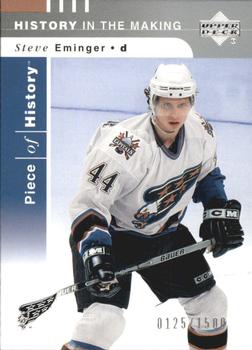 #150 Steve Eminger - Washington Capitals - 2002-03 Upper Deck Piece of History Hockey