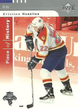#42 Kristian Huselius - Florida Panthers - 2002-03 Upper Deck Piece of History Hockey