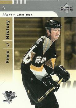 #72 Mario Lemieux - Pittsburgh Penguins - 2002-03 Upper Deck Piece of History Hockey