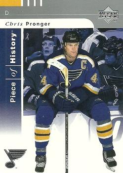 #78 Chris Pronger - St. Louis Blues - 2002-03 Upper Deck Piece of History Hockey