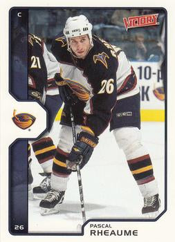 #11 Pascal Rheaume - Atlanta Thrashers - 2002-03 Upper Deck Victory Hockey
