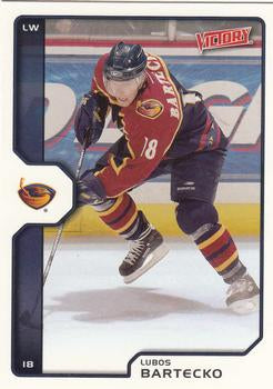 #12 Lubos Bartecko - Atlanta Thrashers - 2002-03 Upper Deck Victory Hockey