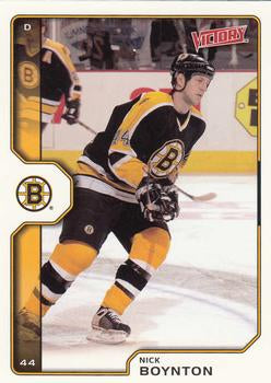 #19 Nick Boynton - Boston Bruins - 2002-03 Upper Deck Victory Hockey
