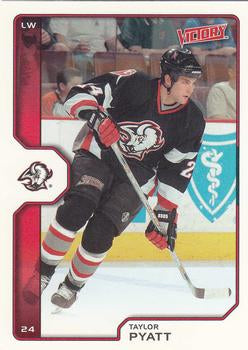 #28 Taylor Pyatt - Buffalo Sabres - 2002-03 Upper Deck Victory Hockey
