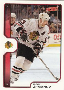 #43 Alexei Zhamnov - Chicago Blackhawks - 2002-03 Upper Deck Victory Hockey