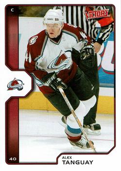 #55 Alex Tanguay - Colorado Avalanche - 2002-03 Upper Deck Victory Hockey