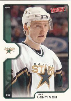 #67 Jere Lehtinen - Dallas Stars - 2002-03 Upper Deck Victory Hockey