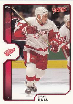 #78 Brett Hull - Detroit Red Wings - 2002-03 Upper Deck Victory Hockey