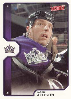 #97 Jason Allison - Los Angeles Kings - 2002-03 Upper Deck Victory Hockey