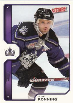 #100 Cliff Ronning - Los Angeles Kings - 2002-03 Upper Deck Victory Hockey