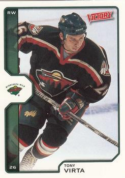 #108 Tony Virta - Minnesota Wild - 2002-03 Upper Deck Victory Hockey